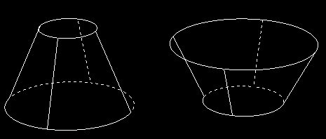 3D-CAD 解説　形状作成　錐台